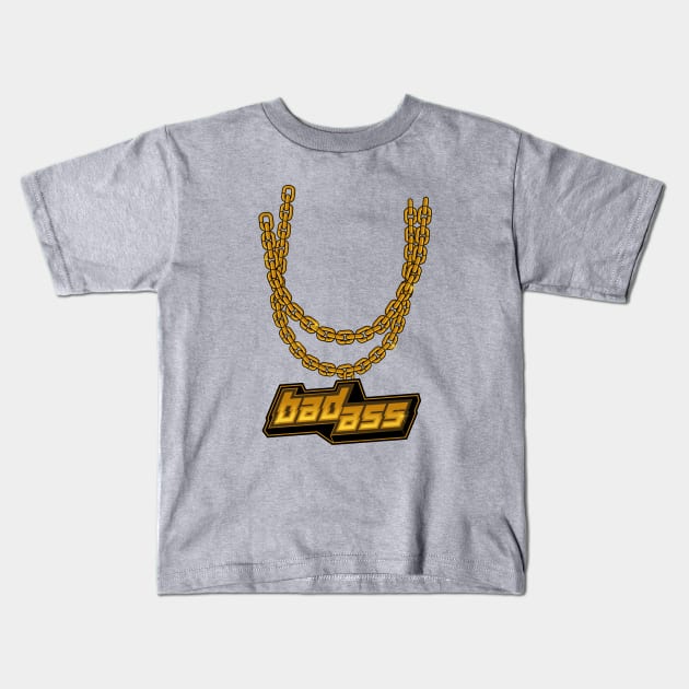 badass boy Kids T-Shirt by spoilerinc